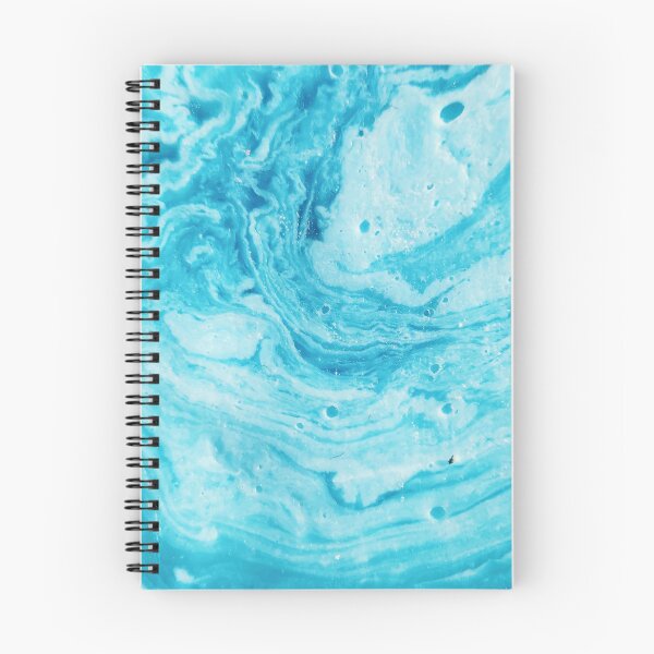 Item preview, Fluid Blue Paint Swirls Pattern designed and sold by TamDigitalPrint.