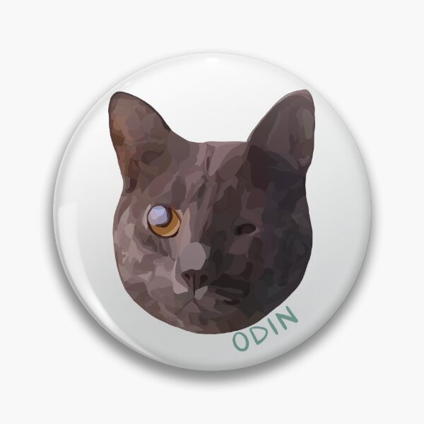 Item preview, Odin the Cat designed and sold by Peacock-Press.