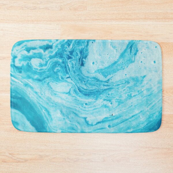 Item preview, Fluid Blue Paint Swirls Pattern designed and sold by TamDigitalPrint.