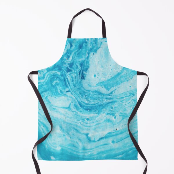 Item preview, Fluid Blue Paint Swirls Pattern designed and sold by TamDigitalPrint.