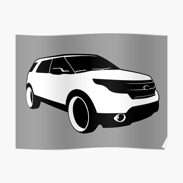 Ford Explorer Posters | Redbubble