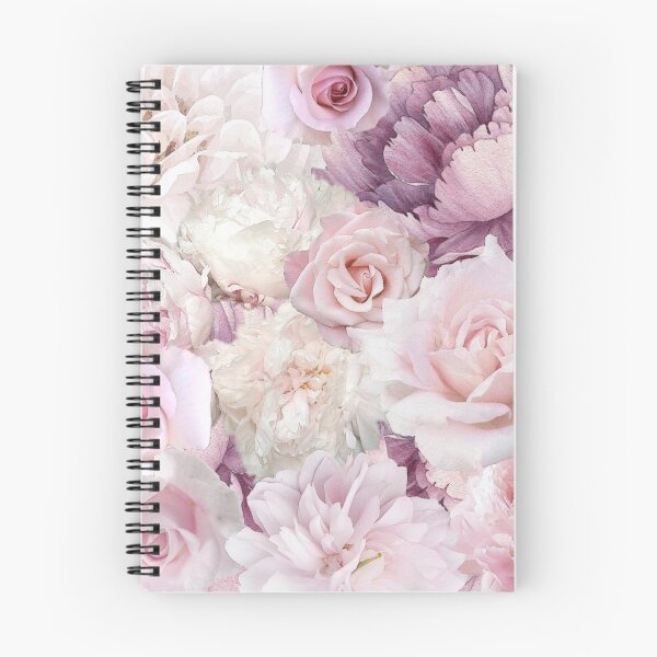 Item preview, Big Soft Pink Roses Summertime Botanical Garden Flowers  designed and sold by IZiets.