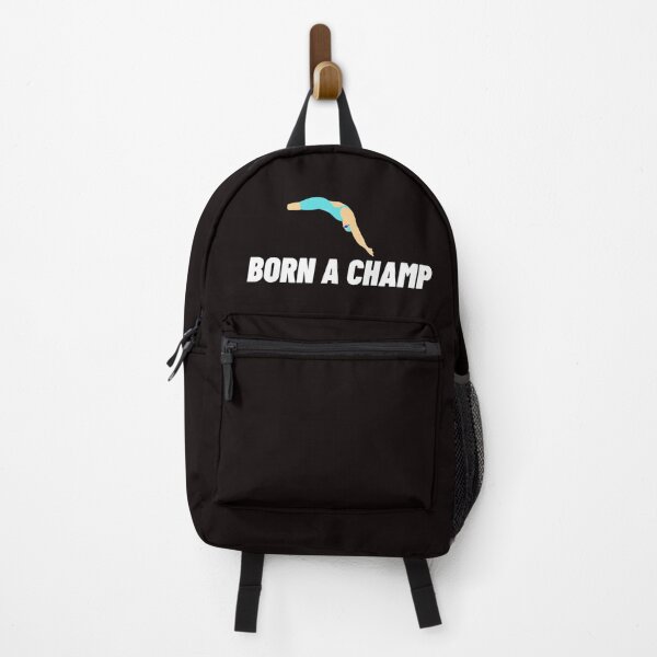Item preview, Born A Champ ( Female Swimmer Edition) designed and sold by The Athletic Mindset.