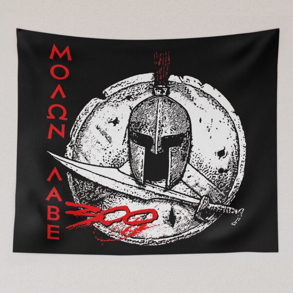 Item preview, Leonidas 300 Spartan Molon Lave designed and sold by Zanshin-Art.