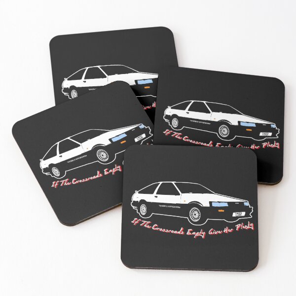 Item preview, If The Crossroads Empty Give Her Plenty Toyota Corolla Twin Cam 16v White designed and sold by Autographix.