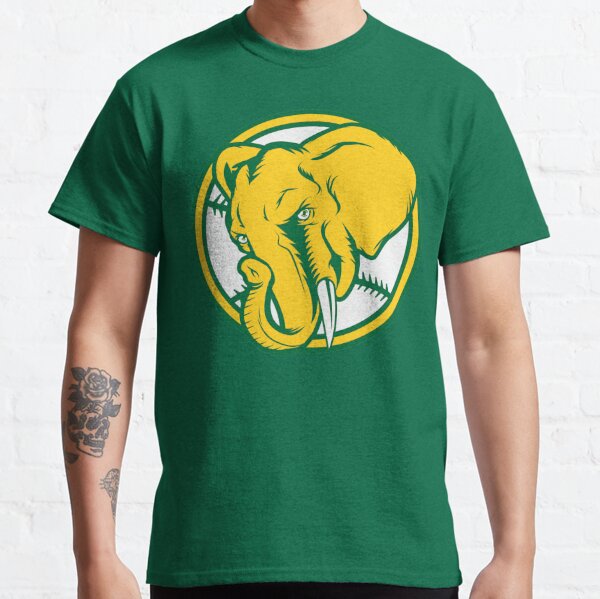 Oakland A's Elephant  Graphic T-Shirt for Sale by Jenniferkate72