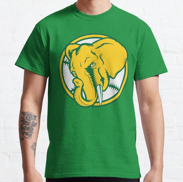 Item preview, Elephant-Inspired Oakland A's Design designed and sold by OrganicGraphic.