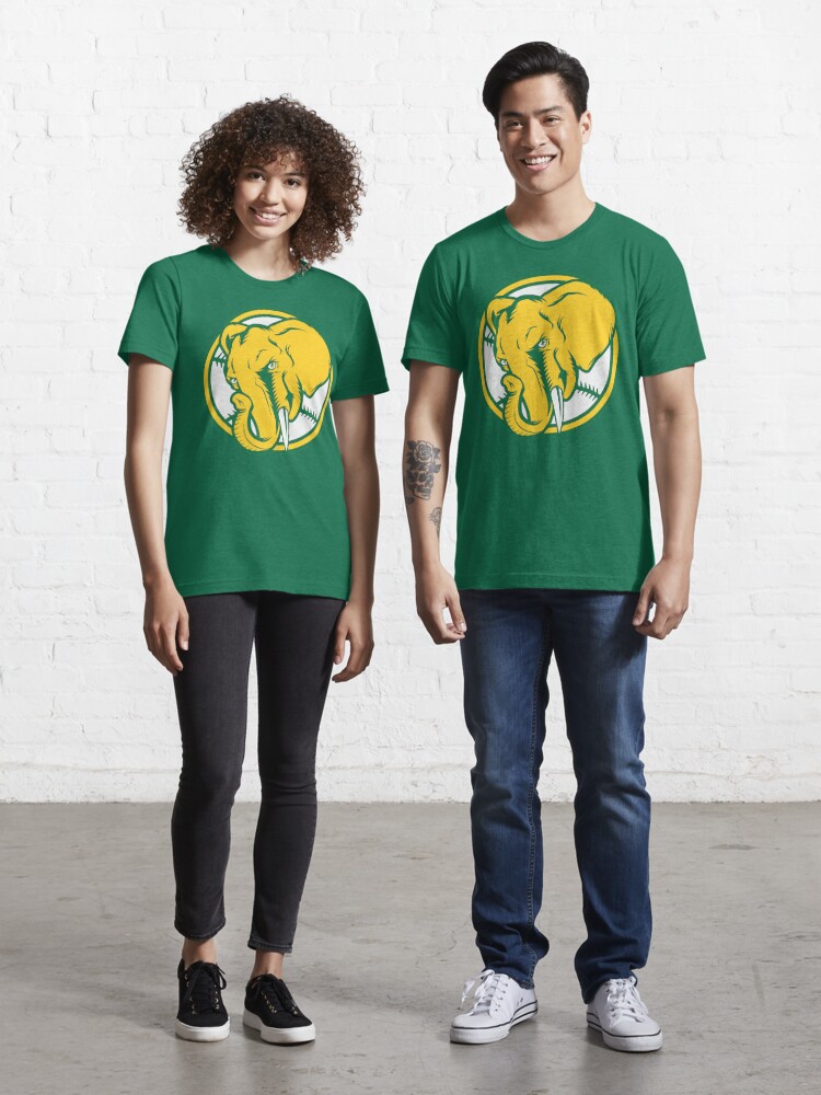 Bash Brothers Oakland A's T-Shirt from Homage. | Green | Vintage Apparel from Homage.