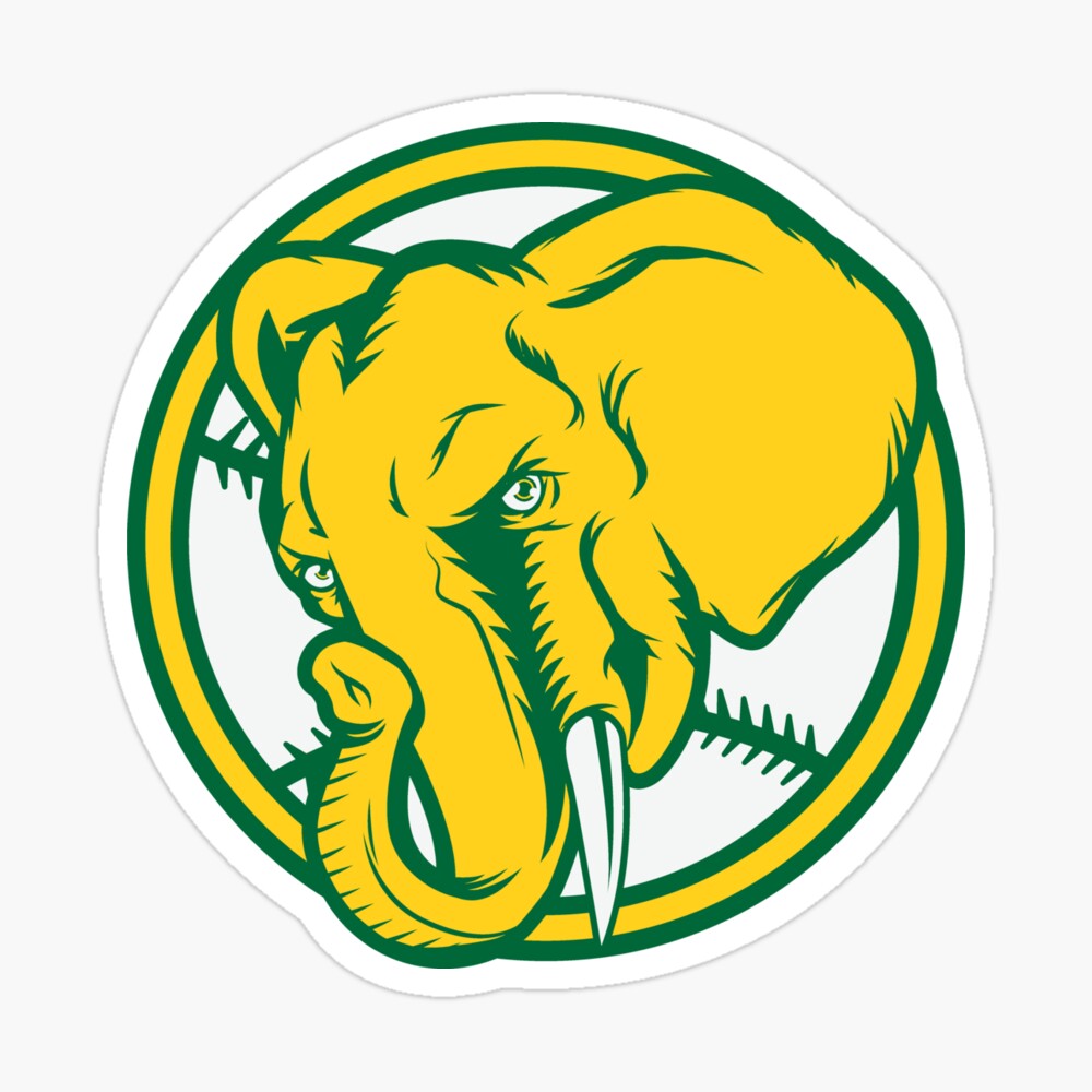 Elephant-Inspired Oakland A's Design iPad Case & Skin for Sale by  OrganicGraphic