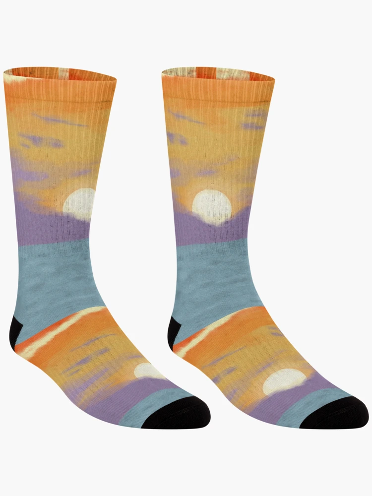 Thumbnail 3 of 5, Socks, Sunset designed and sold by Ramsesgl.