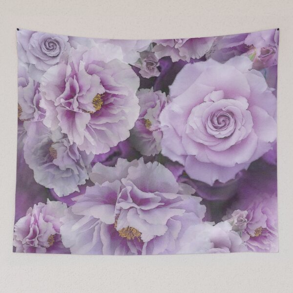 Item preview, Big Soft Lavender And Purple Roses In Summertime Botanical Garden Flowers designed and sold by IZiets.