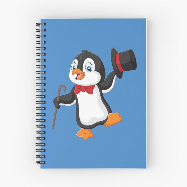 Item preview, Cute Penguin With Bowtie Top Hat and Cane designed and sold by WildHoneyDesign.