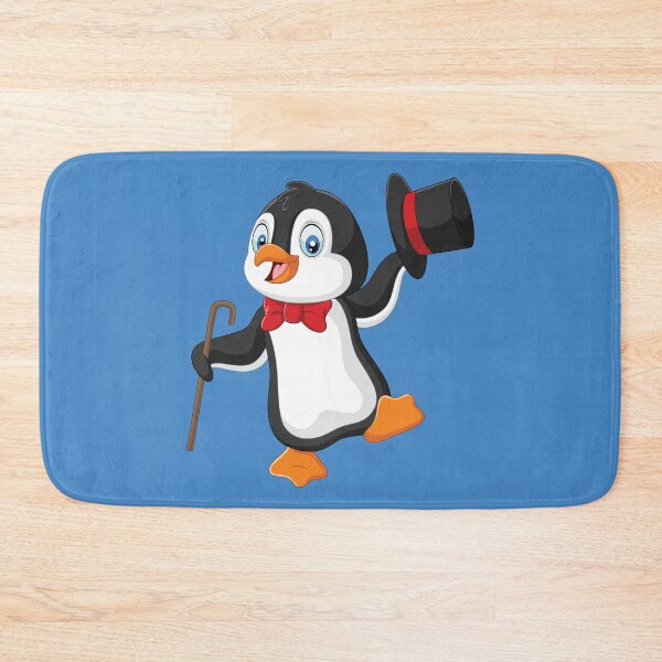 Item preview, Cute Penguin With Bowtie Top Hat and Cane designed and sold by WildHoneyDesign.