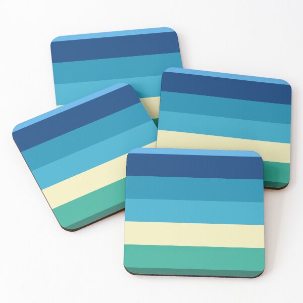 Item preview, Abstract #409 Beach Colors designed and sold by Rockett Graphics.