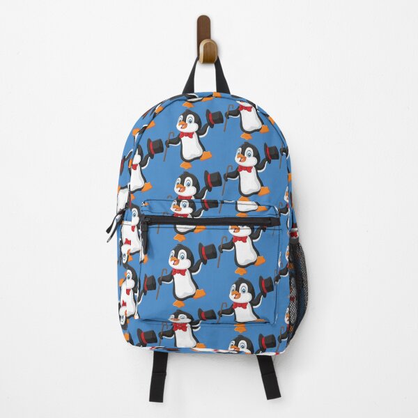 Item preview, Cute Penguin With Bowtie Top Hat and Cane designed and sold by WildHoneyDesign.