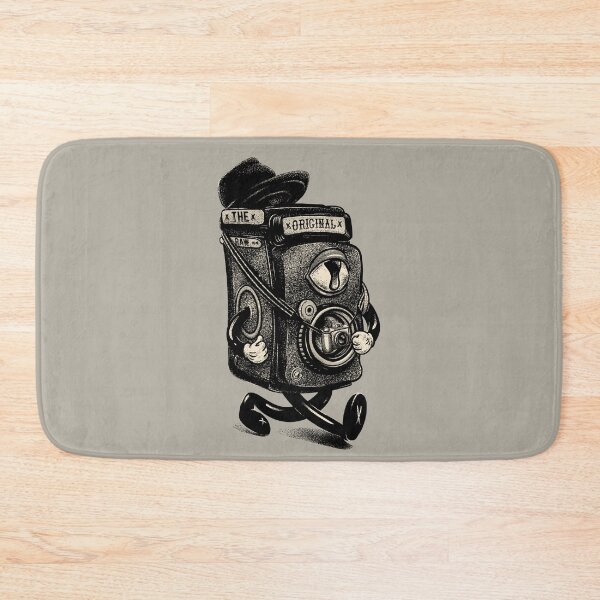 Item preview, The Original Raw - Old Fashioned Analogue Film Camera | Never too Old to Rock | Kids Mask | Backpack | Whimsical Rubber Hose Cartoon Style Design, World Photo Day 2020 designed and sold by Any Color Designs.