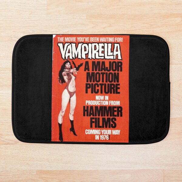 Vintage Vampirella 1976 Bath Mat