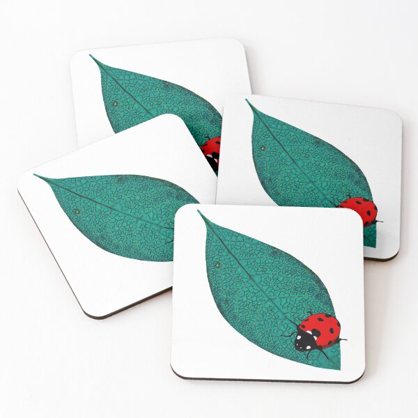 Item preview, Ladybug On Leaf designed and sold by MarcSabuncu.