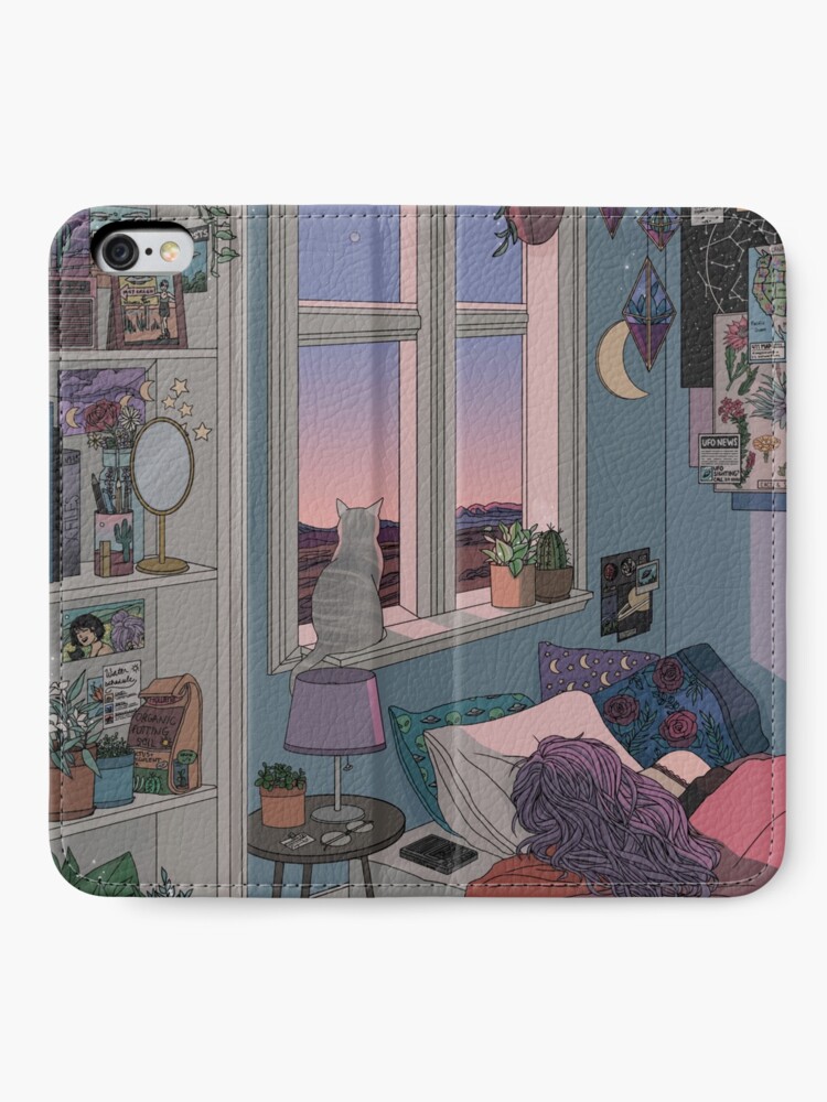 Alternate view of Early Morning iPhone Wallet