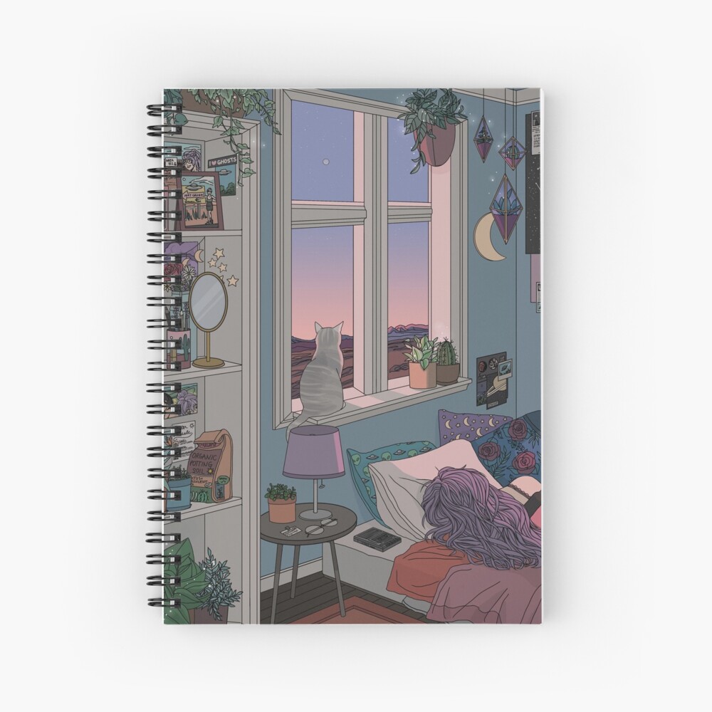 Early Morning Spiral Notebook