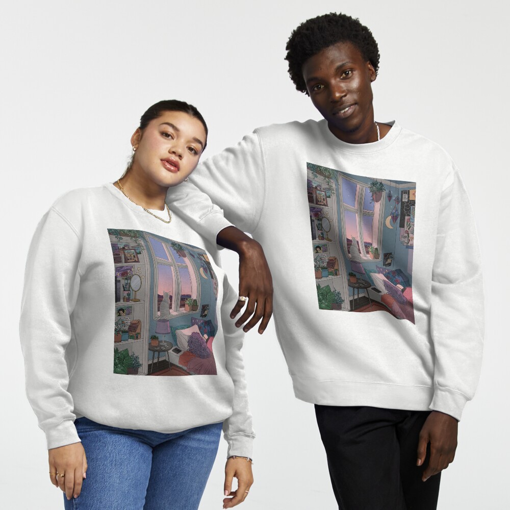 Item preview, Pullover Sweatshirt designed and sold by kelseydraws.