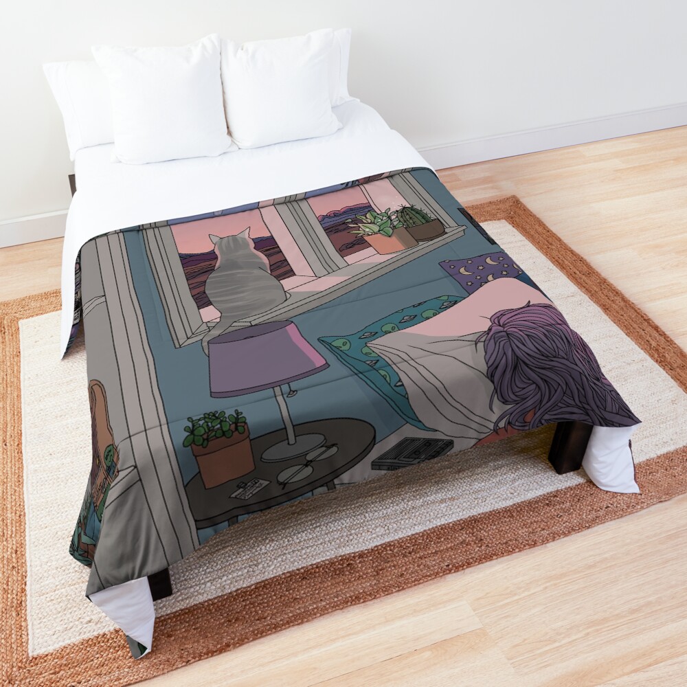 Item preview, Comforter designed and sold by kelseydraws.