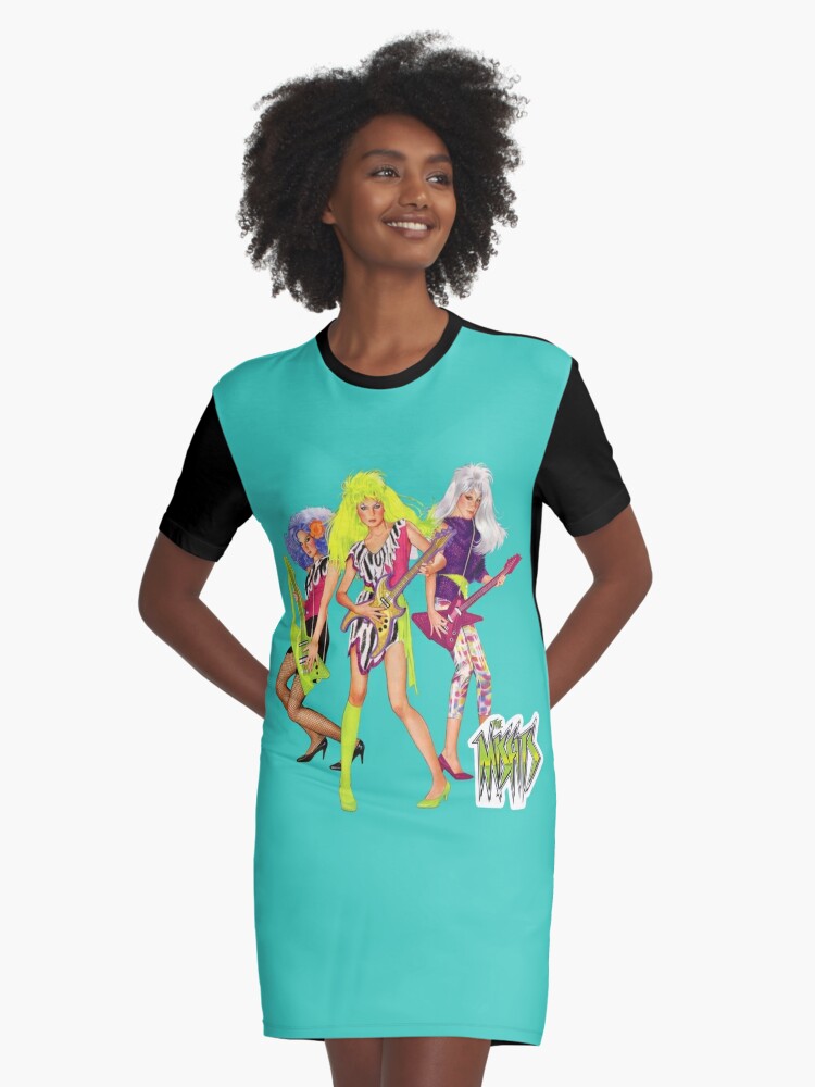 The Misfits - Jem & The Holograms - vintage 80s cartoon show Active  T-Shirt for Sale by Angela Dell'Arte