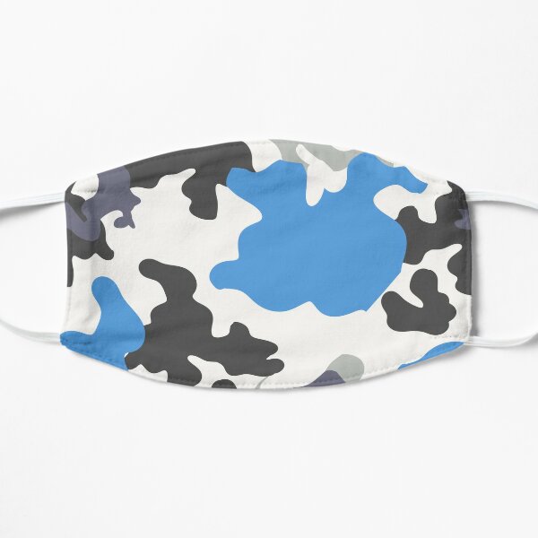 Download Blue Bape Camo Face Masks Redbubble PSD Mockup Templates