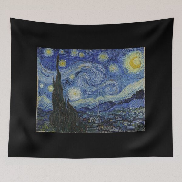 Item preview, Van Gogh Starry Night, Vincent Van Gogh Mask, Impressionism Art  designed and sold by LoveGiftHub.