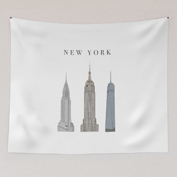Item preview, Impresión en color de Nueva York designed and sold by chloedixonnn.