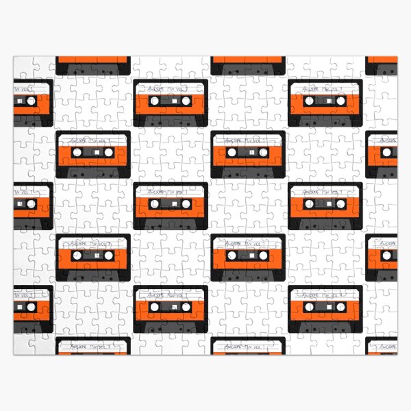 awesome mix cassette tape Jigsaw Puzzle