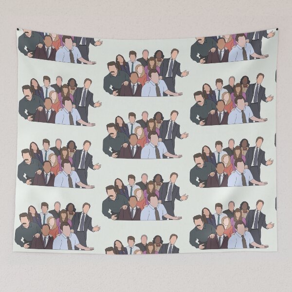 Item preview, Parks and Rec Cast Fan Art designed and sold by jaelynandrade.