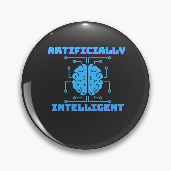 Item preview, Artificially Intelligent (Blue) designed and sold by shirtswithsass.