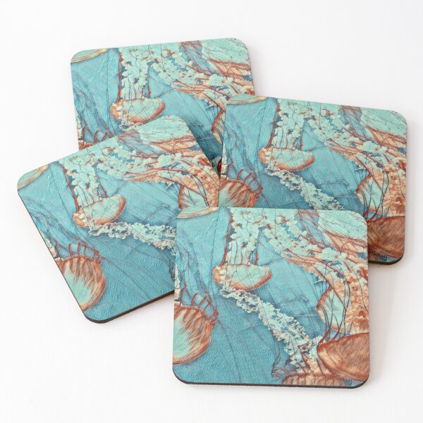 Item preview, Free Jelly fish, ocean, blue ocean,  designed and sold by iASunshine.
