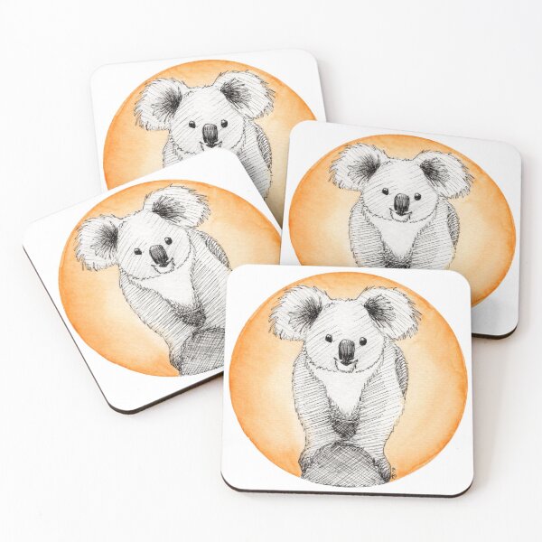 Item preview, Inktober 2019: Koala designed and sold by Pamela Sommer.