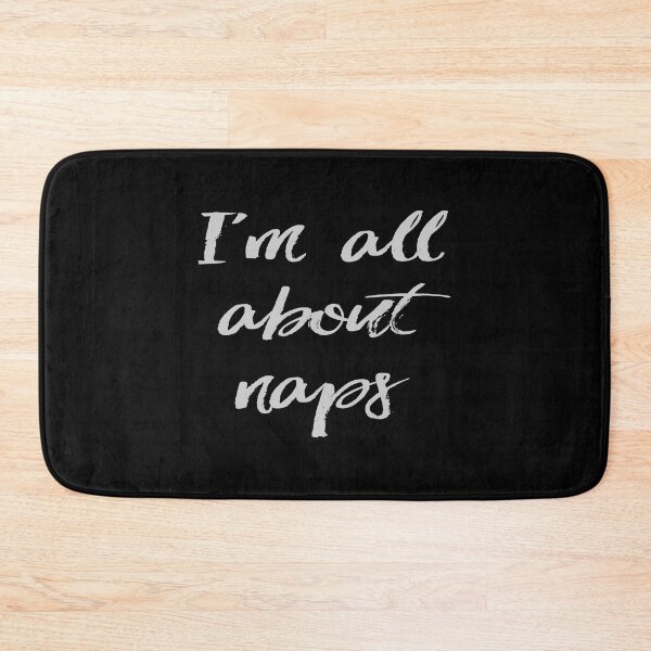 Item preview, I'm All About Naps Funny Sarcastic Slogan Novelty design product designed and sold by nikkidawn74.
