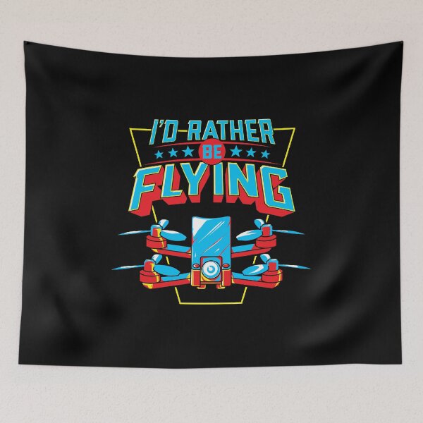 Item preview, I'd Rather Be Flying Drone Pilot designed and sold by perfectpresents.