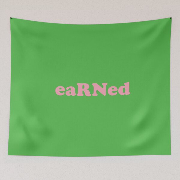 Item preview, eaRNed designed and sold by ThingsByJoy.