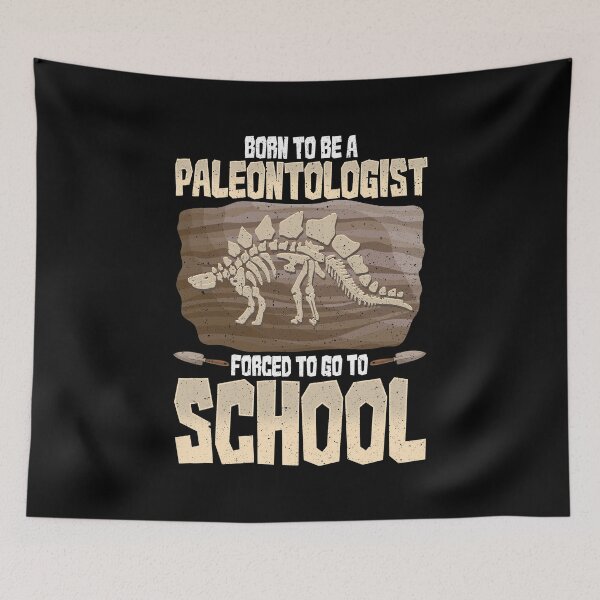 Item preview, Born To Be A Paleontologist Forced To Go To School designed and sold by perfectpresents.