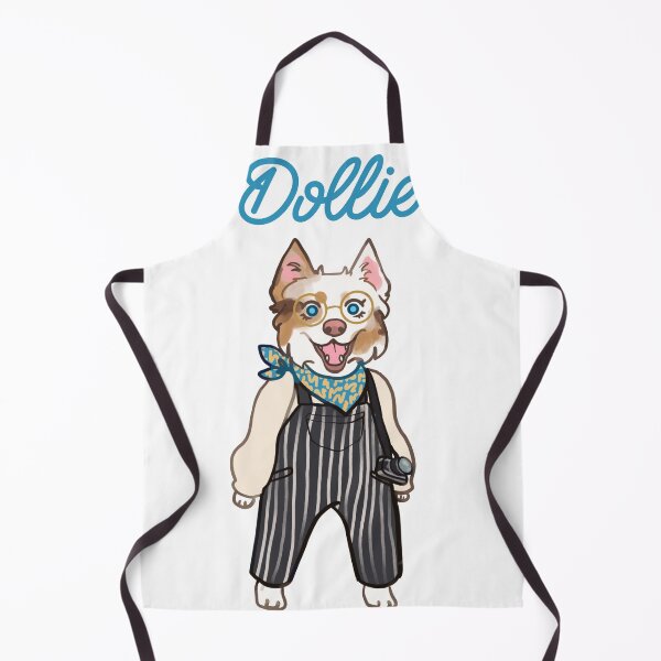 Item preview, Dollie the Australian Shepherd villager designed and sold by Ivy Fox Illustration.