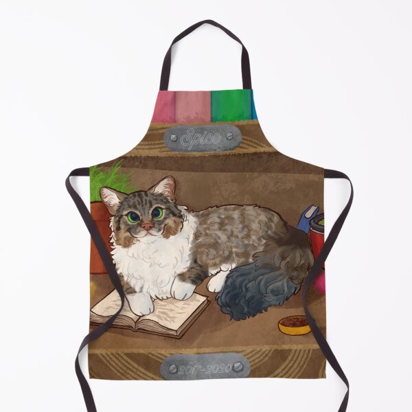 Item preview, Spice the cat! designed and sold by Ivy Fox Illustration.