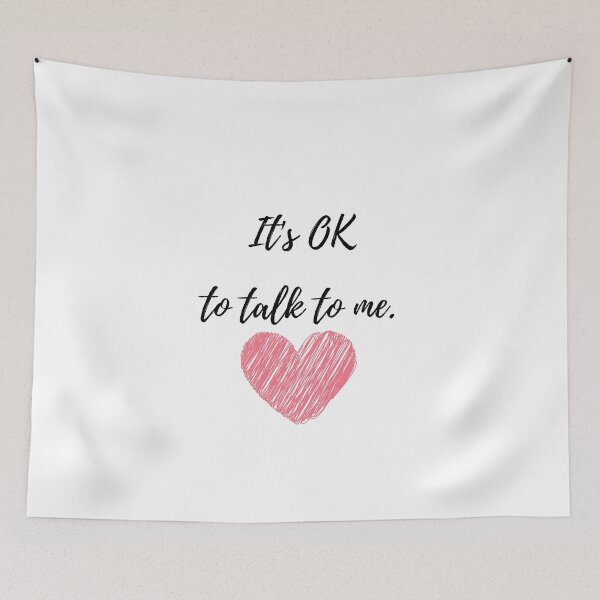 Item preview, It's ok to talk to me designed and sold by RKSDesigns.