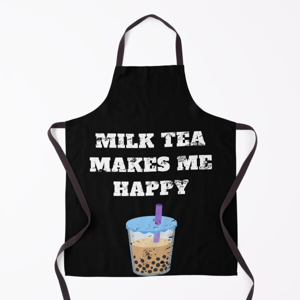 Item preview, Milk tea makes me happy bobba kawaii Retro Vintage designed and sold by Jeangel97.