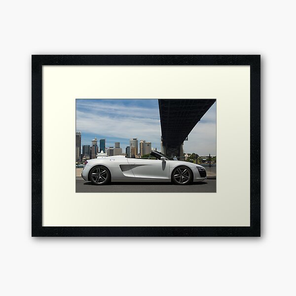 Audi R8 2013 Framed Art Print