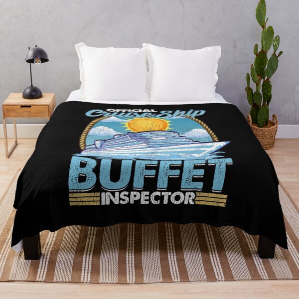 Item preview, Official Cruise Ship Buffet Inspector Foodie Pun designed and sold by perfectpresents.