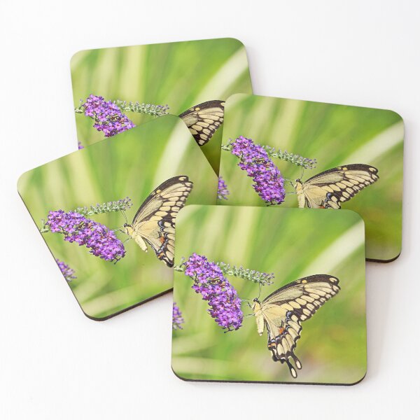Item preview, Giant Swallowtail On Butterfly Bush designed and sold by Deb Oppermann.