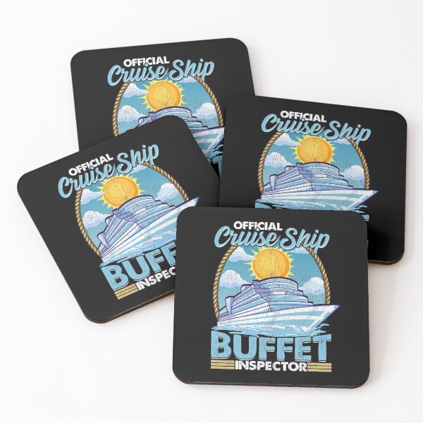 Item preview, Official Cruise Ship Buffet Inspector Foodie Pun designed and sold by perfectpresents.