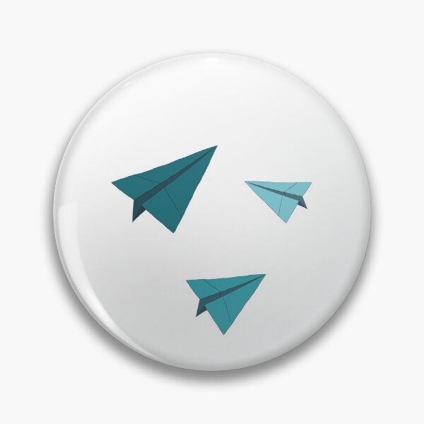 Item preview, Paper Planes Sticker Pack Teal designed and sold by AlishaMSchil.