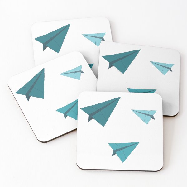Item preview, Paper Planes Sticker Pack Teal designed and sold by AlishaMSchil.