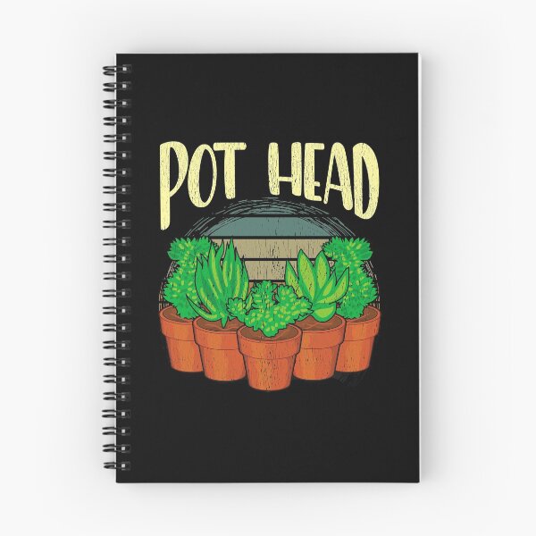 Item preview, Funny Pot Head Gardening & Plant Obsessed Pun designed and sold by perfectpresents.